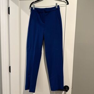 J. Crew Vibrant Blue Straight Leg Pants